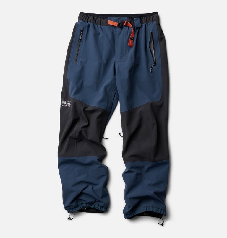 Men's Warp Factor 3L Pant, Color: Astral Blue, Shark, image 3