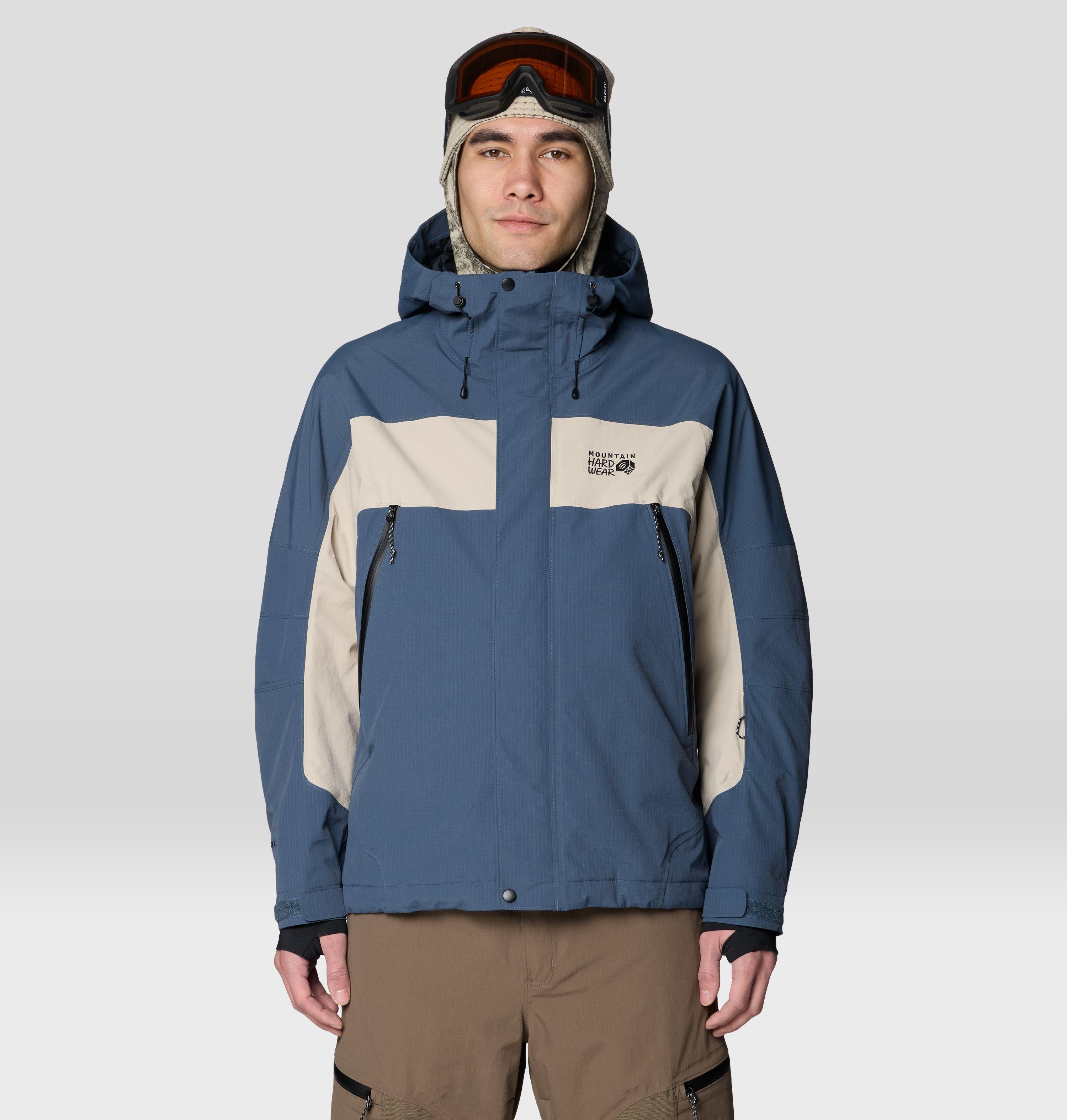 Mountain Hardwear Men's Warp Factor Insulated Jacket - M - Blue
