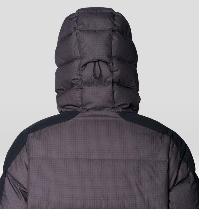 Men's Flow Factor Down Jacket, Color: Shark, Black, image 8