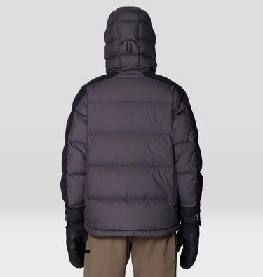 Men's Flow Factor Down Jacket, Color: Shark, Black, image 3