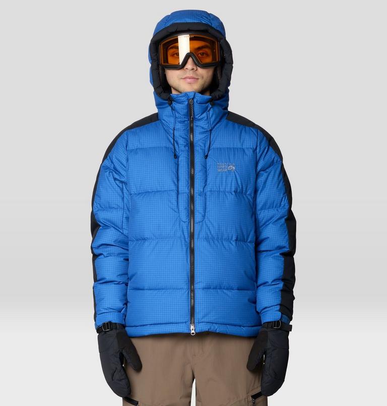 Men's Flow Factor Down Jacket, Color: Berry Blue, image 5