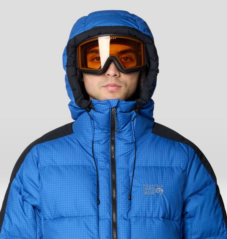 Men's Flow Factor Down Jacket, Color: Berry Blue, image 6