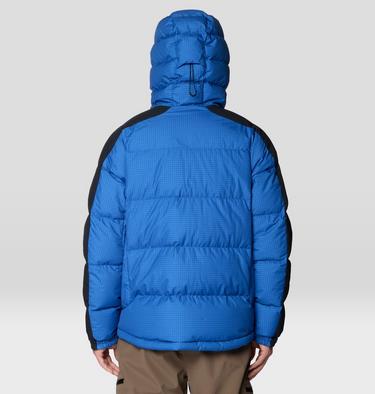 Men's Flow Factor Down Jacket, Color: Berry Blue, image 7