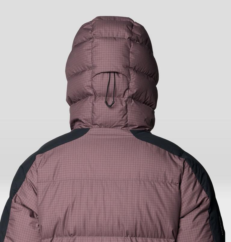 Men's Flow Factor Down Jacket, Color: Purple Sage, Shark, image 10
