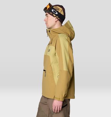 Men's Warp Factor Anorak, Color: Grassland, Forest Moss, image 4