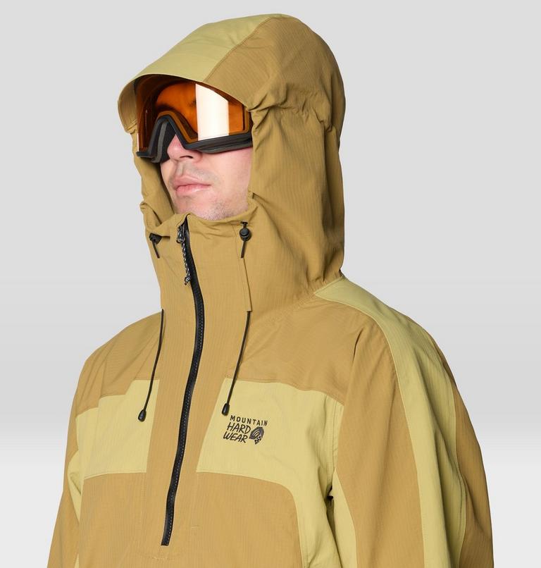 Men's Warp Factor Anorak, Color: Grassland, Forest Moss, image 7