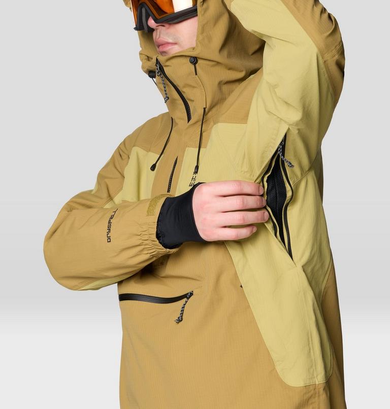 Men's Warp Factor Anorak, Color: Grassland, Forest Moss, image 12