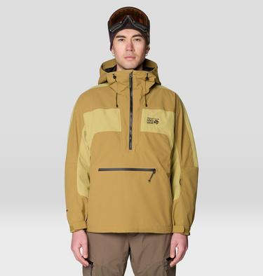 Men's Warp Factor Anorak, Color: Grassland, Forest Moss, image 1