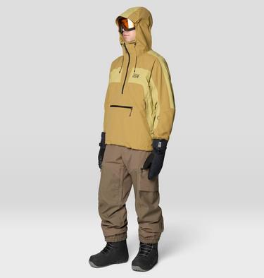 Men's Warp Factor Anorak, Color: Grassland, Forest Moss, image 2