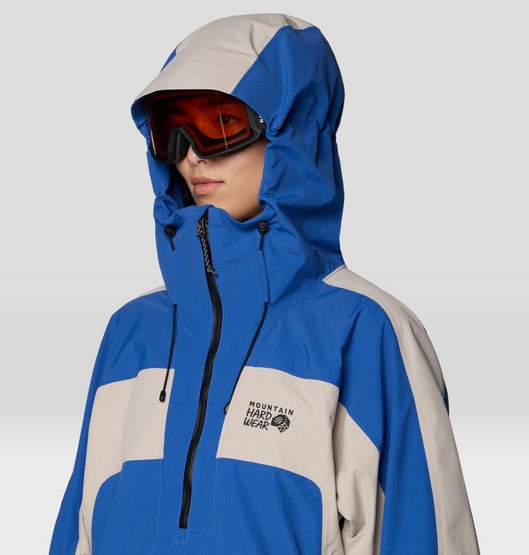 Men's Warp Factor Anorak, Color: Berry Blue, Sandblast, image 17