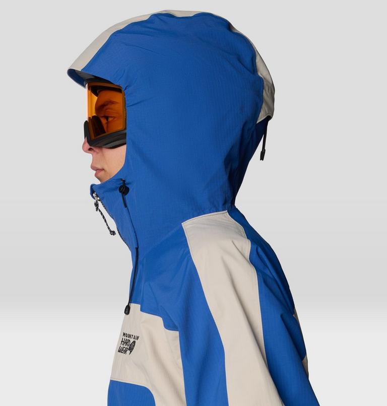 Men's Warp Factor Anorak, Color: Berry Blue, Sandblast, image 8