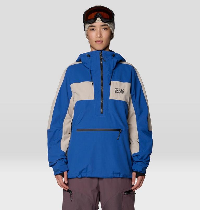Men's Warp Factor Anorak, Color: Berry Blue, Sandblast, image 12