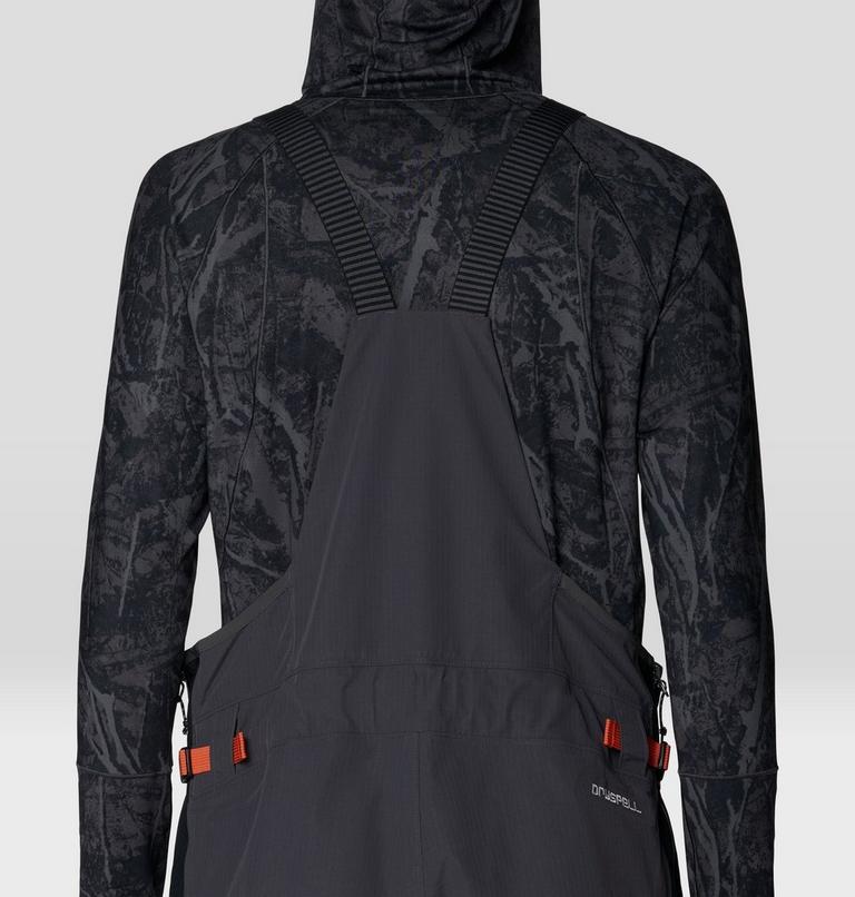 Men's Warp Factor Bib, Color: Shark, Black, image 7
