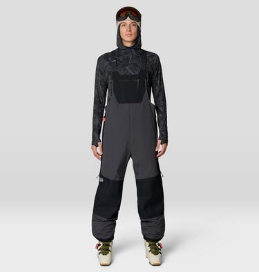 Men's Warp Factor Bib, Color: Shark, Black, image 5