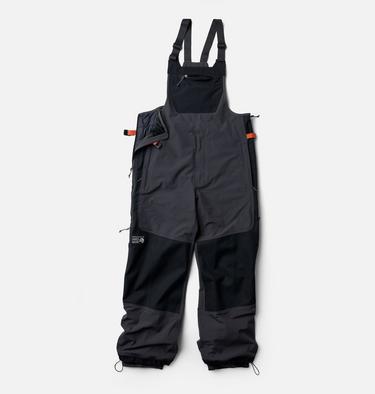 Men's Warp Factor Bib, Color: Shark, Black, image 11