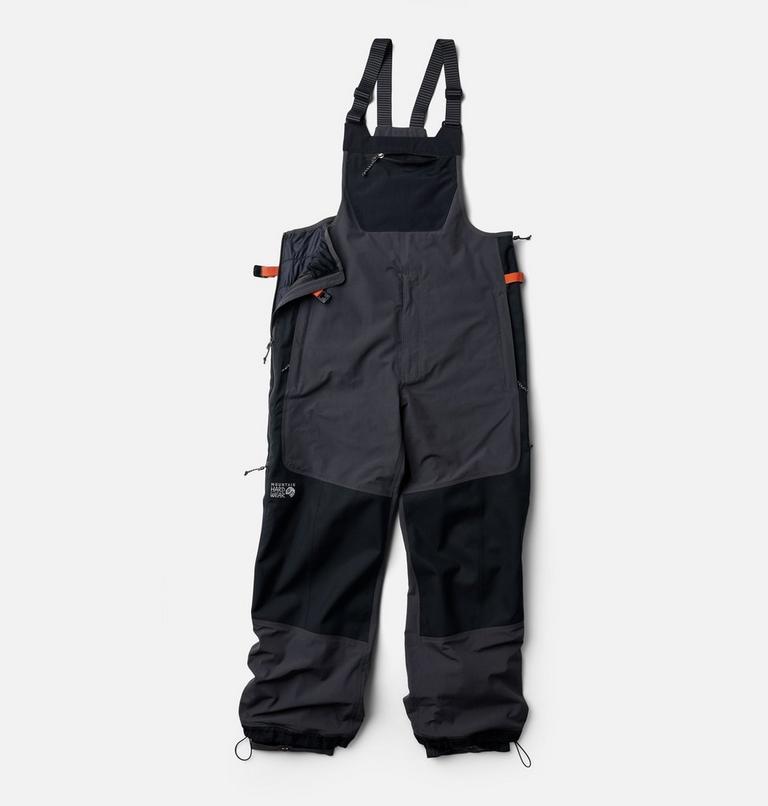 Men's Warp Factor Bib, Color: Shark, Black, image 3