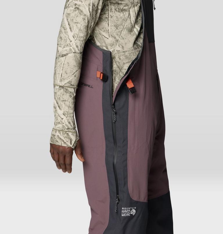 Men's Warp Factor Bib, Color: Purple Sage, Shark, image 9
