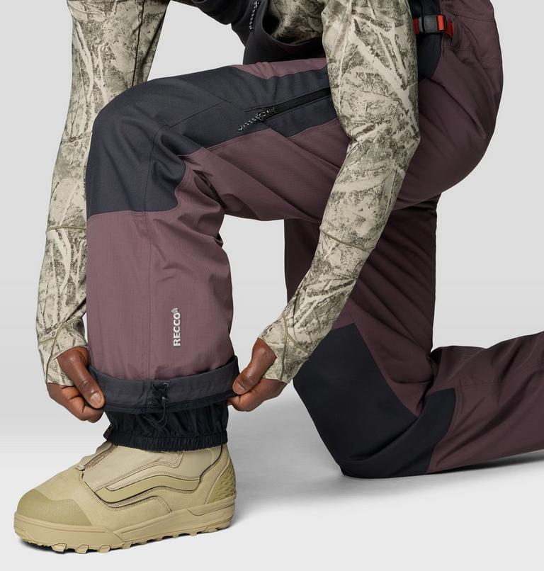 Men's Warp Factor Bib, Color: Purple Sage, Shark, image 11