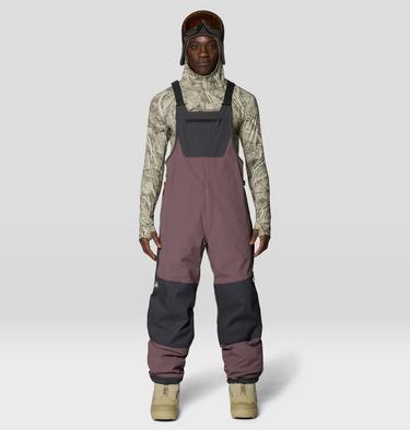 Men's Warp Factor Bib, Color: Purple Sage, Shark, image 1