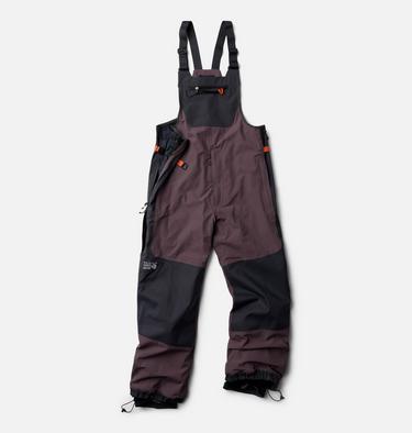 Men's Warp Factor Bib, Color: Purple Sage, Shark, image 3