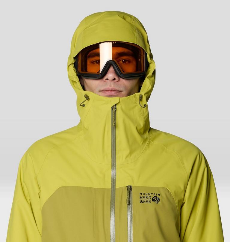 Men's Firefall Insulated Jacket, Color: Bright Fatigue, Lucky Chard, image 5