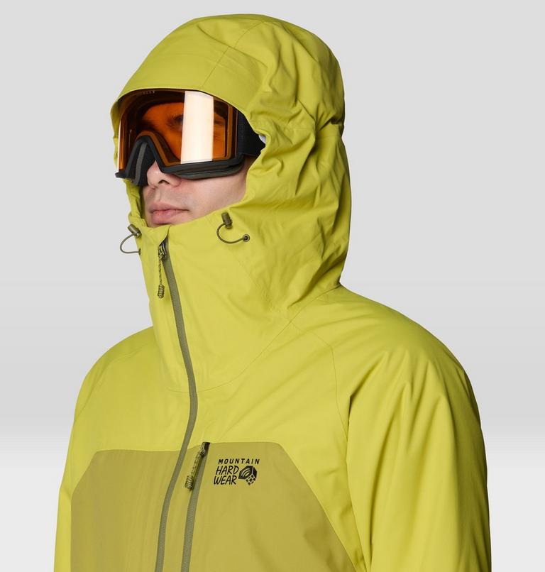 Men's Firefall Insulated Jacket, Color: Bright Fatigue, Lucky Chard, image 6