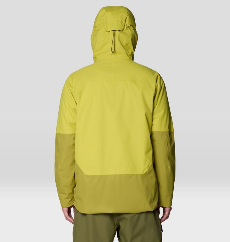 Men's Firefall Insulated Jacket, Color: Bright Fatigue, Lucky Chard, image 2