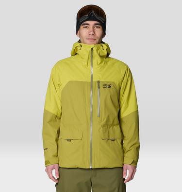Men's Firefall Insulated Jacket, Color: Bright Fatigue, Lucky Chard, image 13
