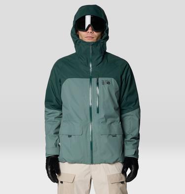 Men's Firefall Insulated Jacket, Color: Thunderhead Grey, Verve, image 8