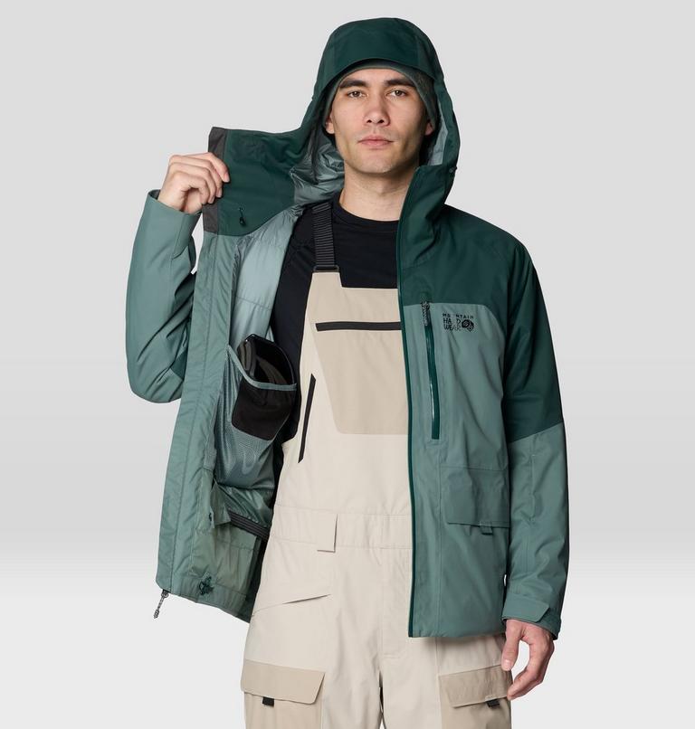 Men's Firefall Insulated Jacket, Color: Thunderhead Grey, Verve, image 9