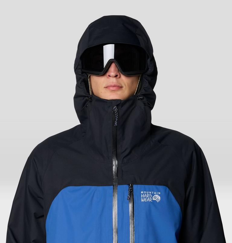 Men's Firefall Insulated Jacket, Color: Berry Blue, Black, image 5