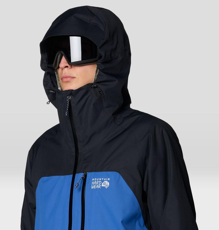 Men's Firefall Insulated Jacket, Color: Berry Blue, Black, image 6