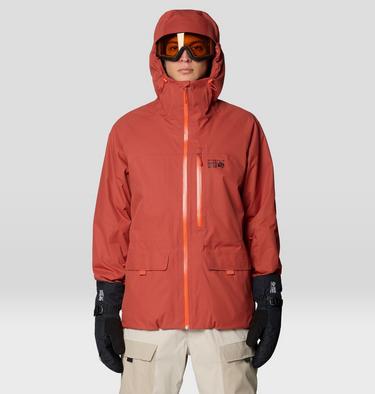 Men's Firefall Insulated Jacket, Color: Mars Red, image 12