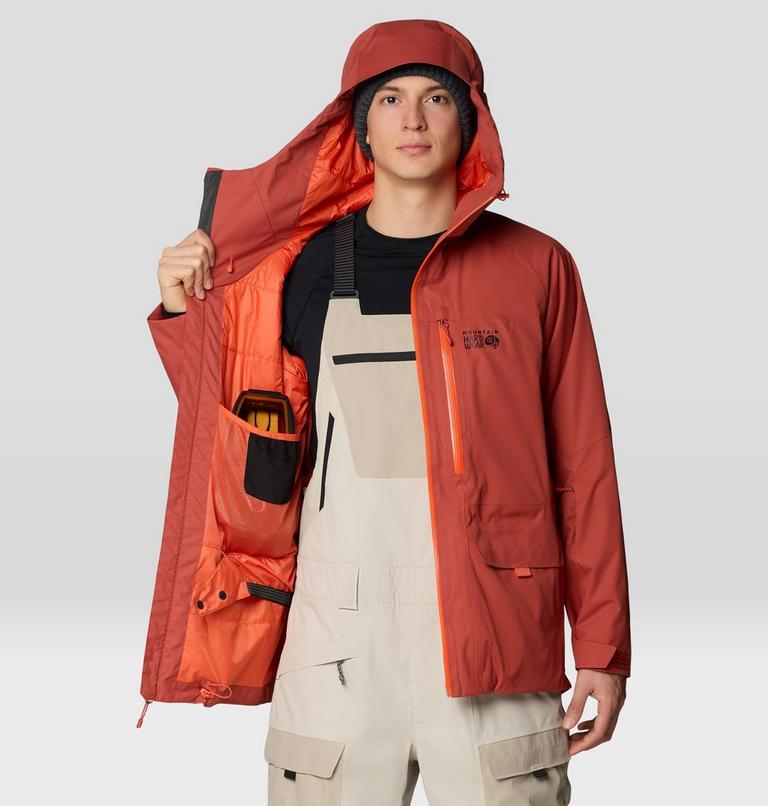 Men's Firefall Insulated Jacket, Color: Mars Red, image 9