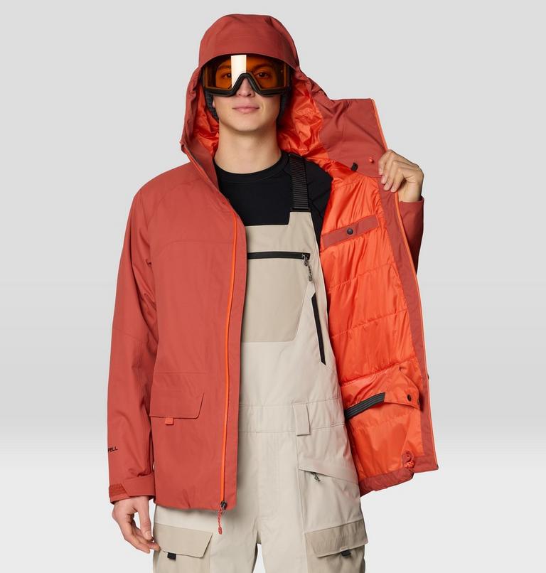 Men's Firefall Insulated Jacket, Color: Mars Red, image 10