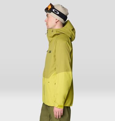Men's Firefall Jacket, Color: Bright Fatigue, Lucky Chard, image 7