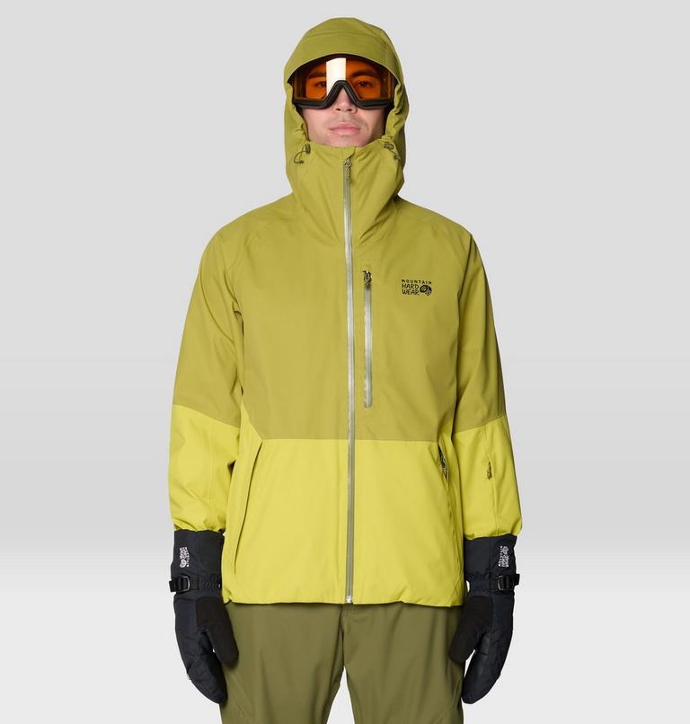 Men's Firefall Jacket, Color: Bright Fatigue, Lucky Chard, image 4