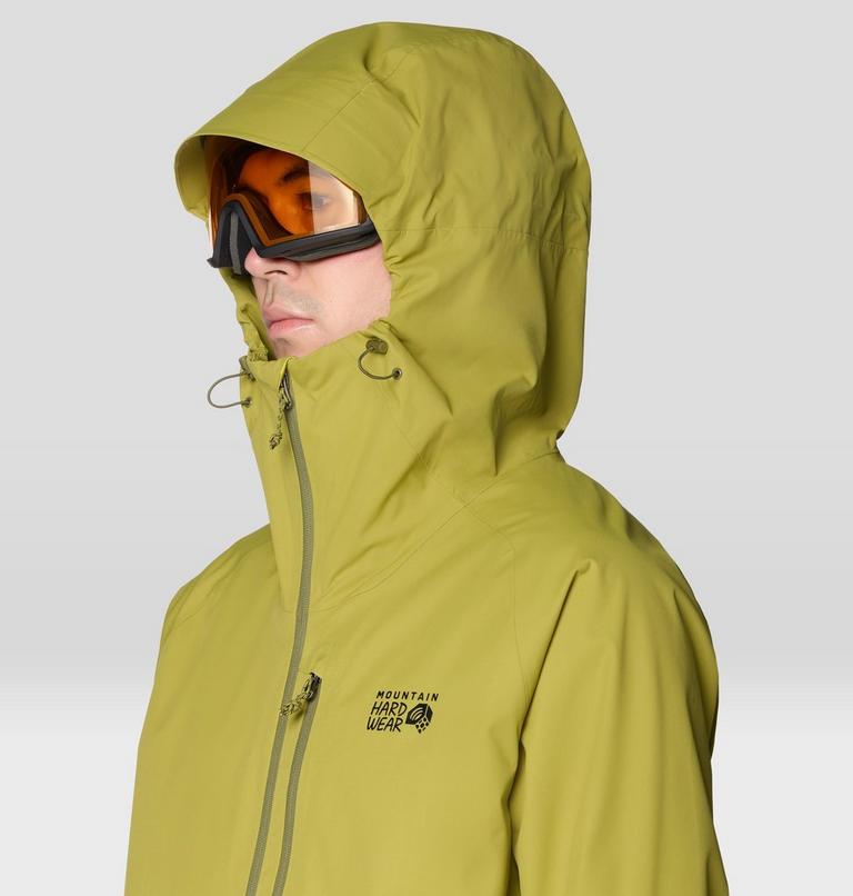 Men's Firefall Jacket, Color: Bright Fatigue, Lucky Chard, image 6