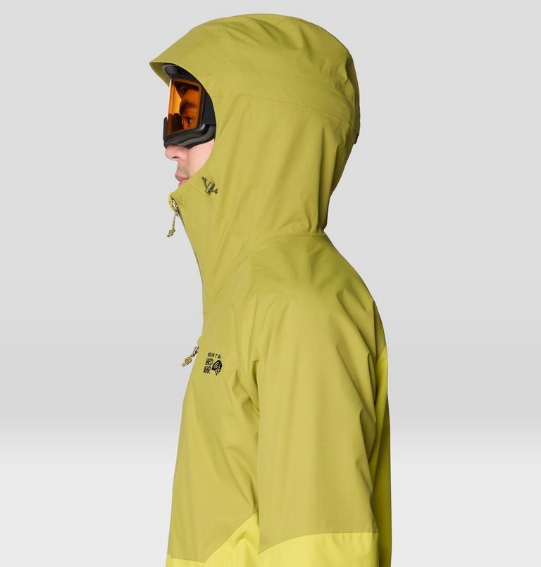 Men's Firefall Jacket, Color: Bright Fatigue, Lucky Chard, image 7