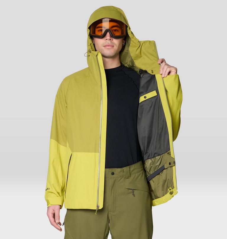 Men's Firefall Jacket, Color: Bright Fatigue, Lucky Chard, image 9