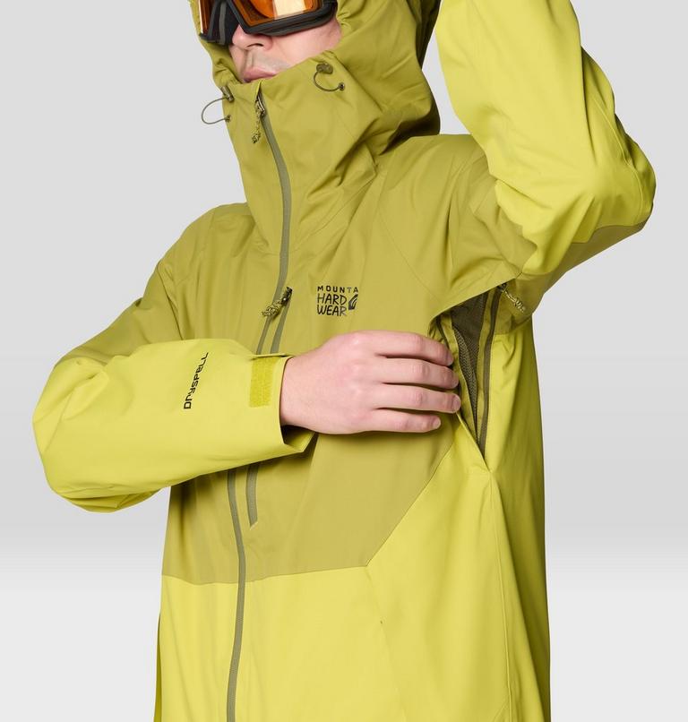 Men's Firefall Jacket, Color: Bright Fatigue, Lucky Chard, image 10