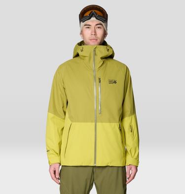 Men's Firefall Jacket, Color: Bright Fatigue, Lucky Chard, image 5