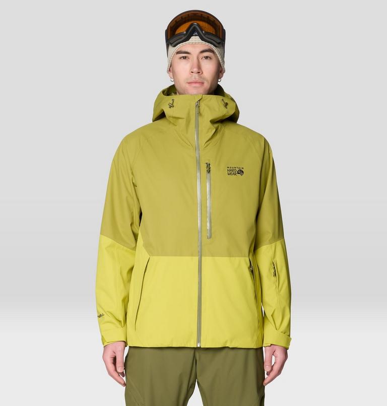 Men's Firefall Jacket, Color: Bright Fatigue, Lucky Chard, image 1