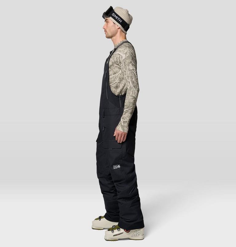 Men's Firefall Insulated Bib, Color: Black, image 4