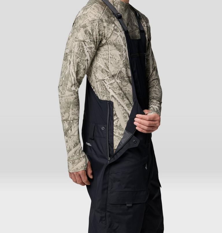 Men's Firefall Insulated Bib, Color: Black, image 8