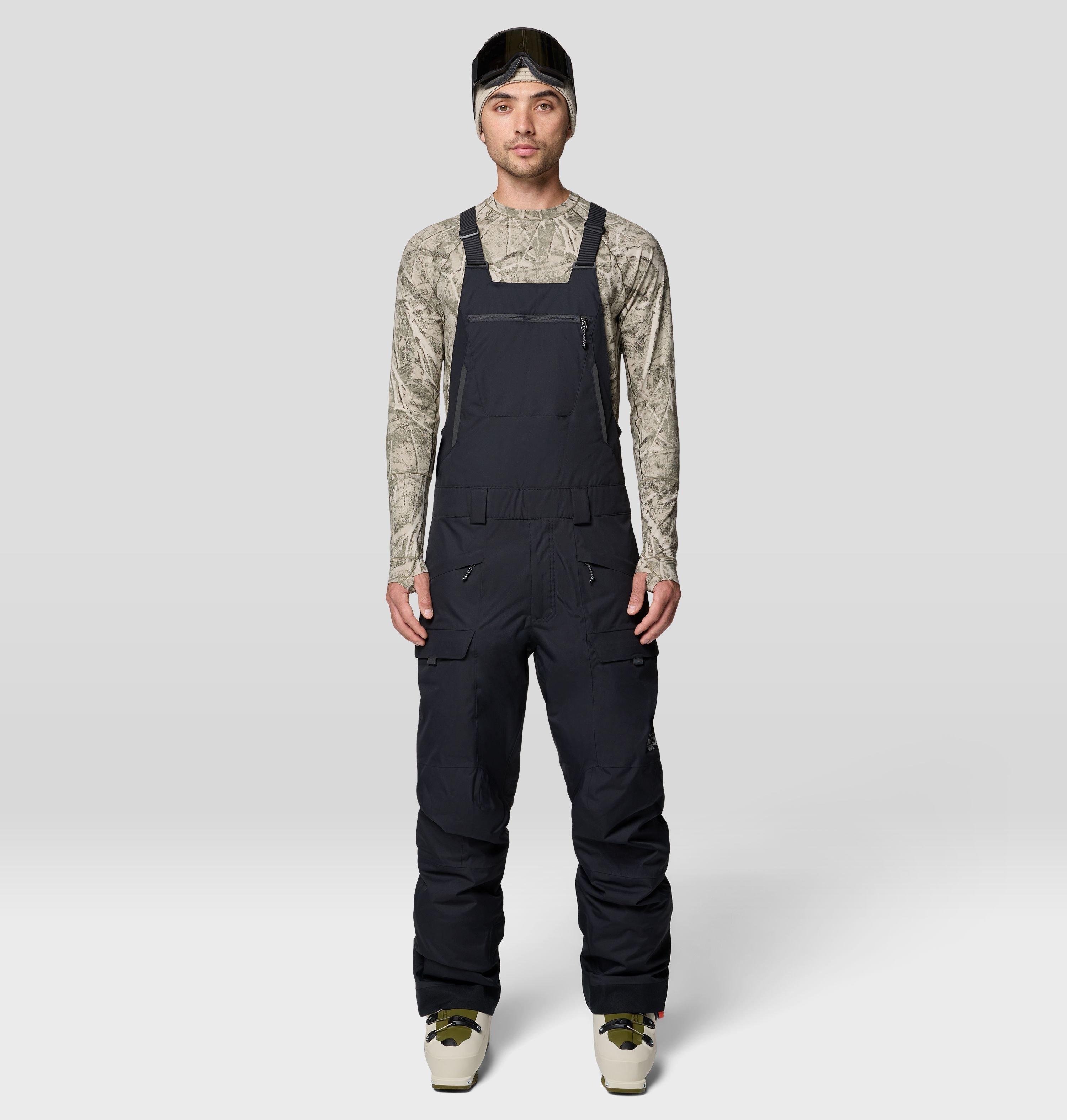 Mountain Hardwear | Men's Firefall Insulated Bib Pant, Black, Size Medium