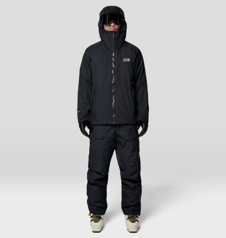 Men's Firefall Insulated Bib, Color: Black, image 2