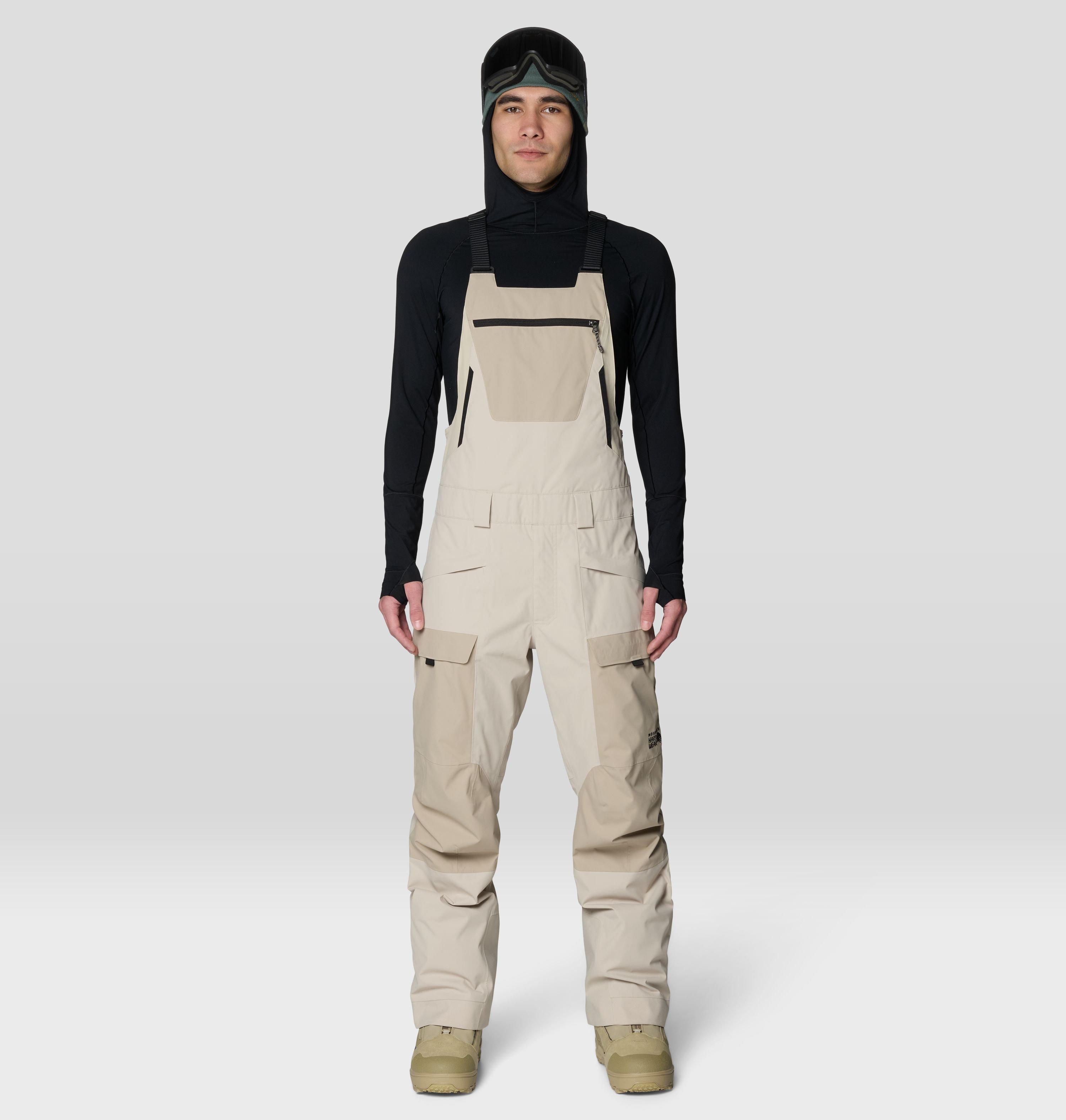 Mountain Hardwear | Men's Firefall Insulated Bib Pant, Sandblast Badlands, Size Large