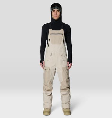 Men's Firefall Insulated Bib, Color: Sandblast, Badlands, image 9