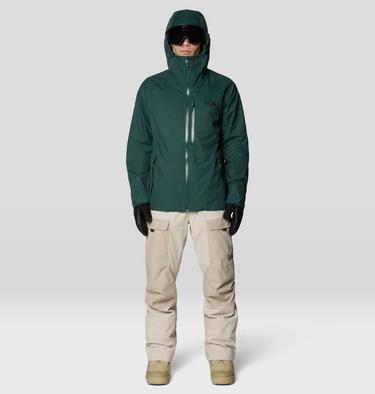 Men's Firefall Insulated Bib, Color: Sandblast, Badlands, image 10